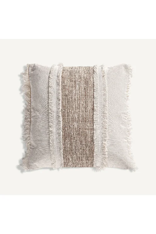 Fringed Cotton Cushion | Vical Home Clancy