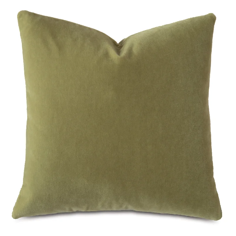 Luxury Mohair Decorative Pillow Cover in Royal Mushroom