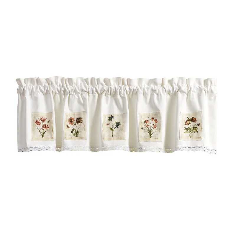 Antiquarian Blooms Patch Valance 14" L - Park designs