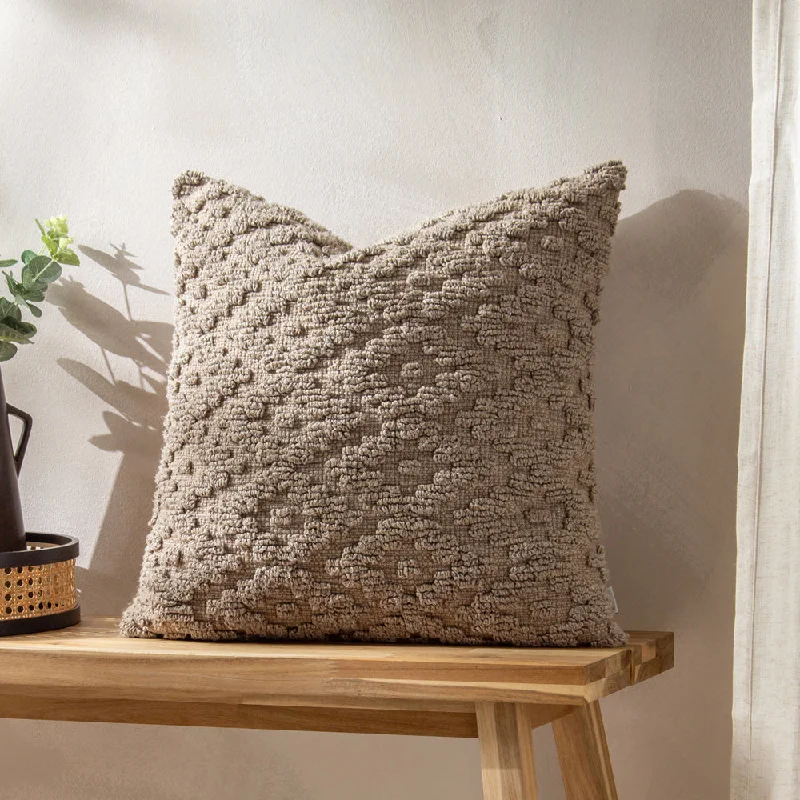 Calvay Cushion Taupe