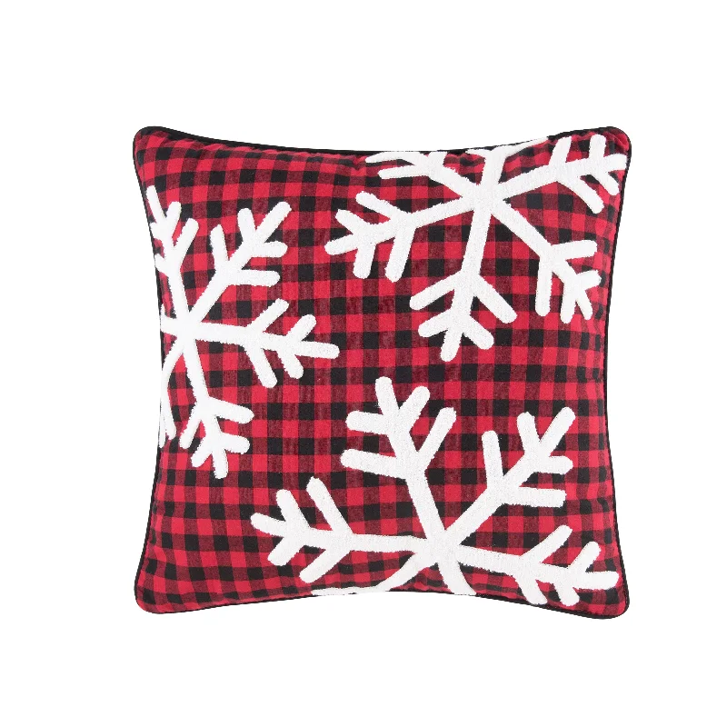 Woodford Snow Decorative Pillow