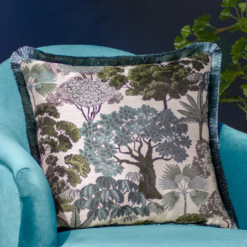 Woodlands Cushion Green