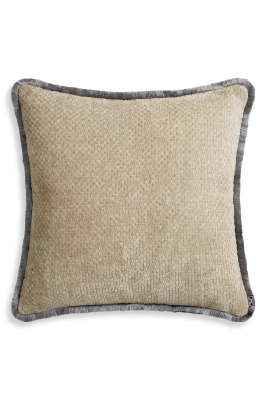 Fringed Minimalist Cushion L | Eichholtz Paia