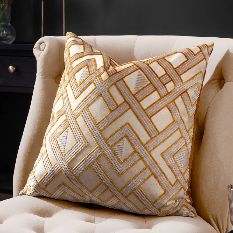 Henley Cushion Gold