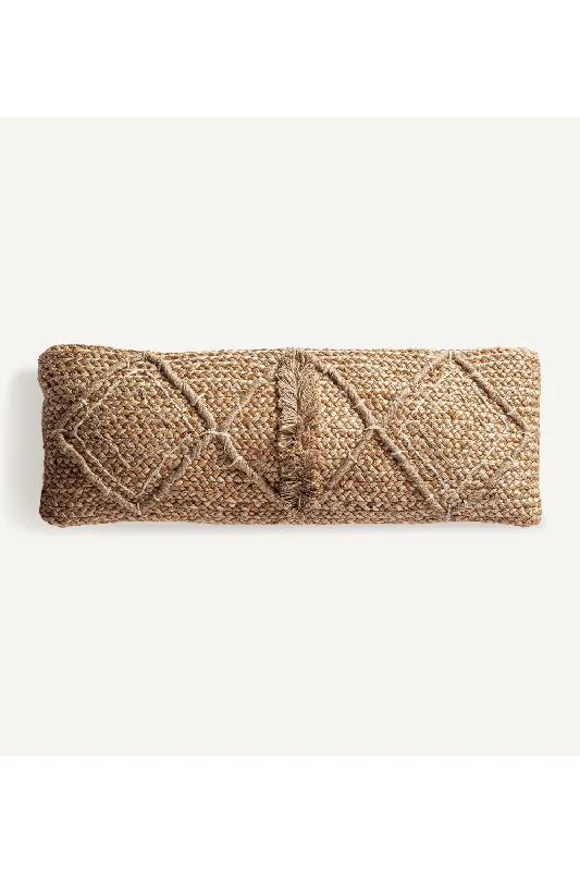 Rectangular Jute Cushion | Vical Home Amely