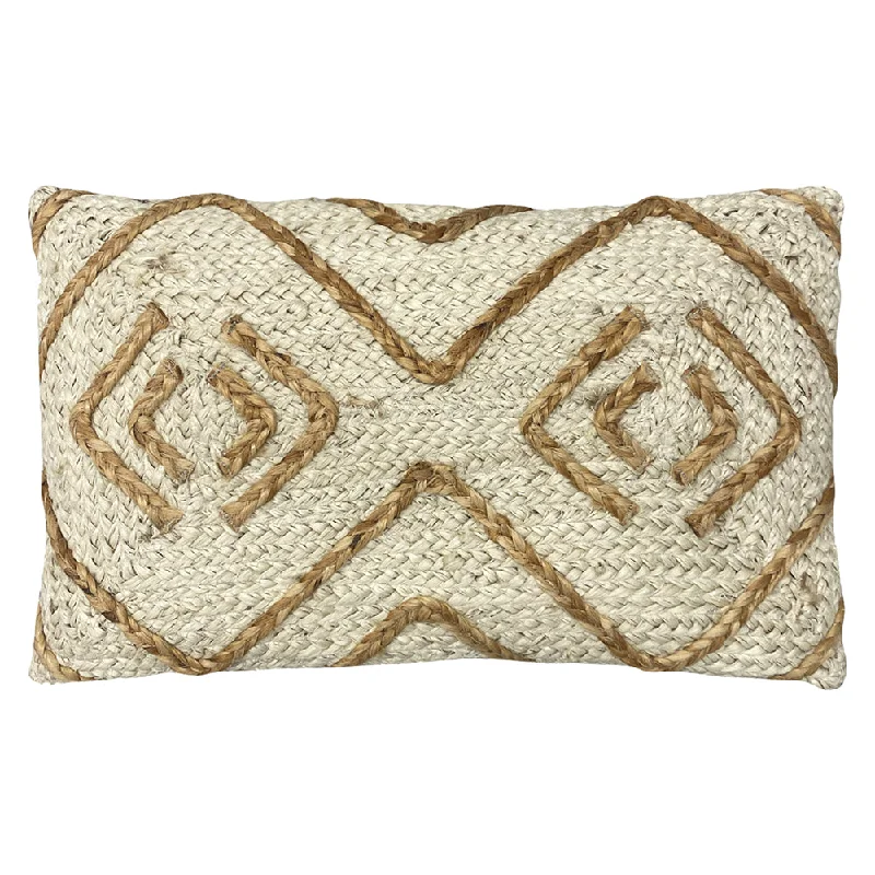 Mynu Braided Jute Cushion Natural