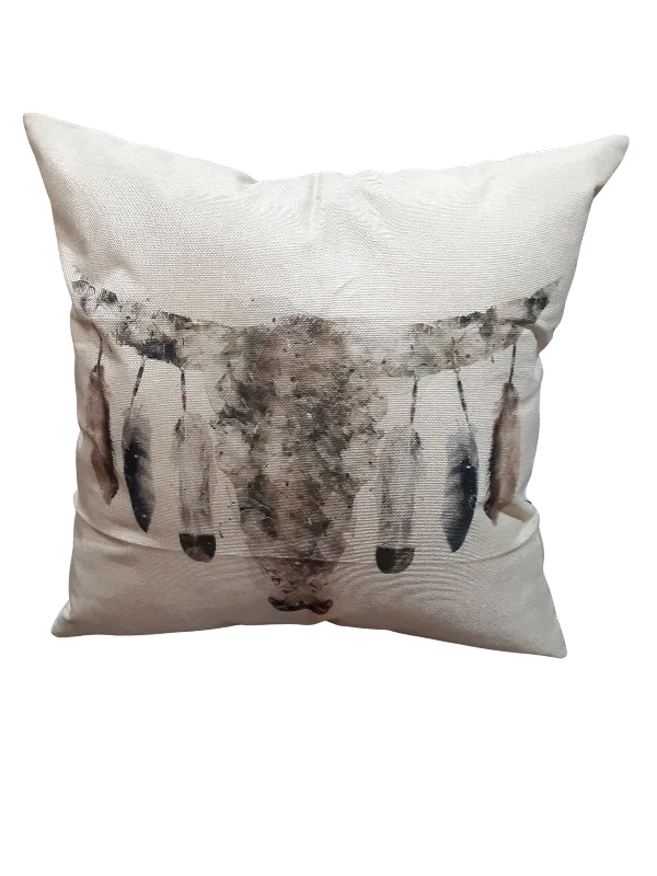 Skull & Feather *Limited Edition* Pillow Cover