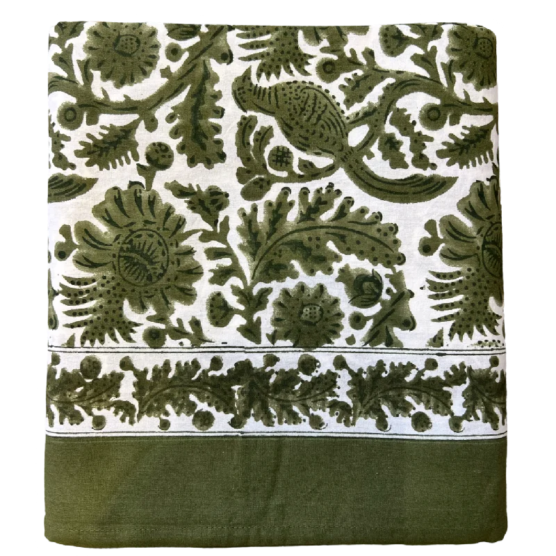 Pheasant Evergreen Tablecloth