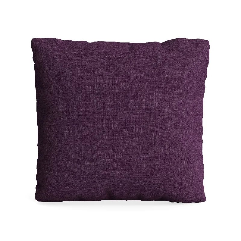 Square Accent Pillow 16 x 16 | Aubergine