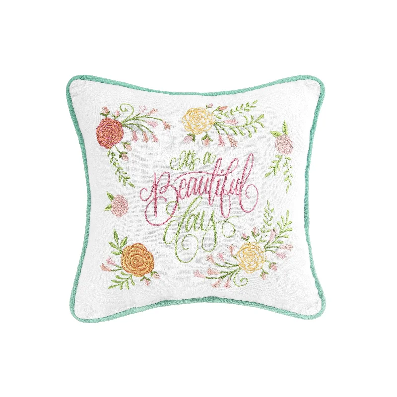 It's A Beautiful Day Decorative Pillow