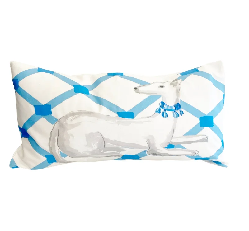 Dana Gibson Whippet in Blue Lumbar