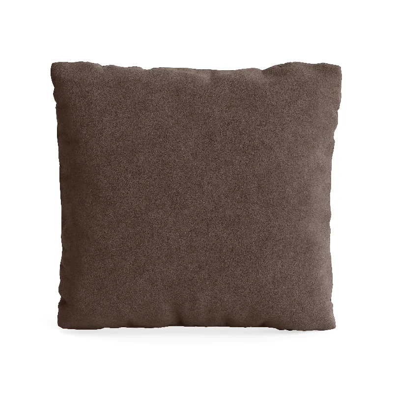 Square Accent Pillow 18 x 18 | Chocolate