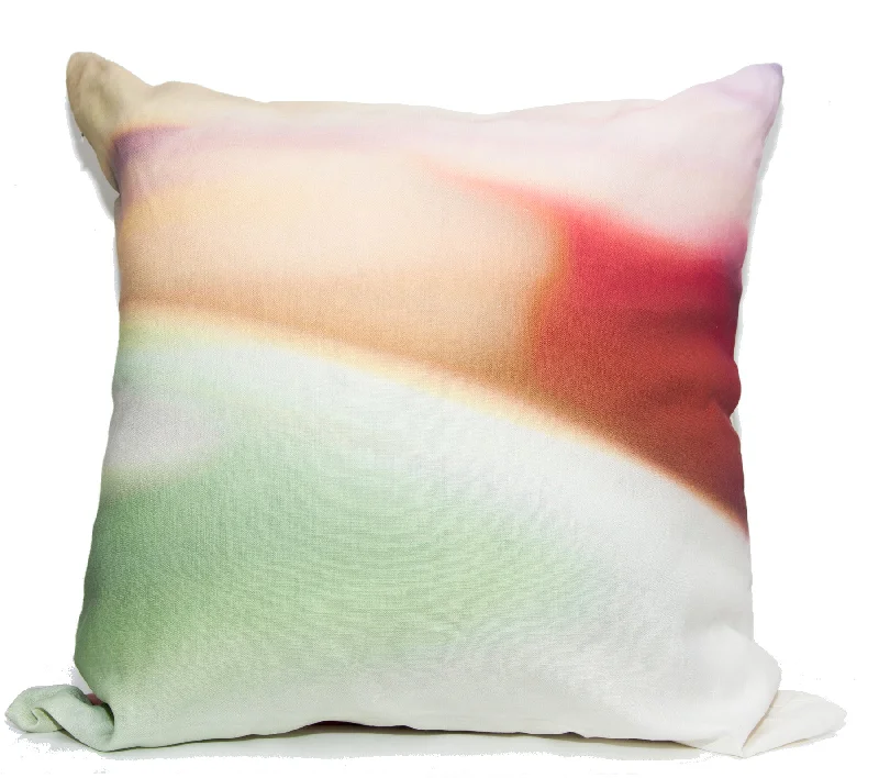 Color Fields Throw Pillow