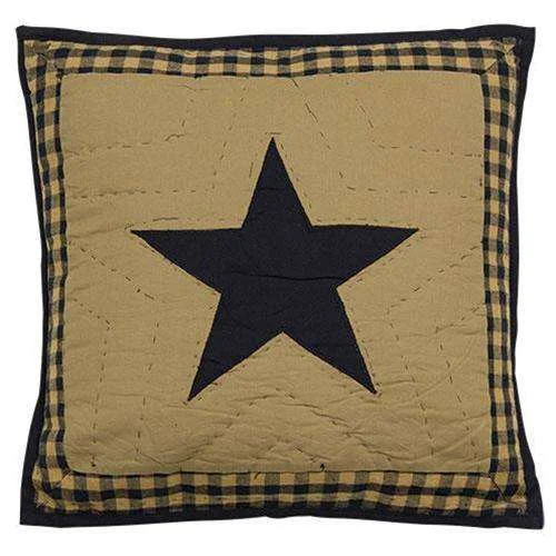 Delaware Star Primitive Pillow 16"