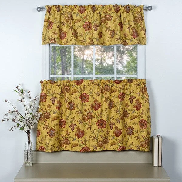 Norwich 3-piece Tiers and Valance Set