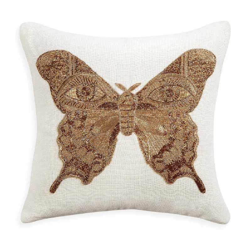 Muse Butterfly Throw Pillow