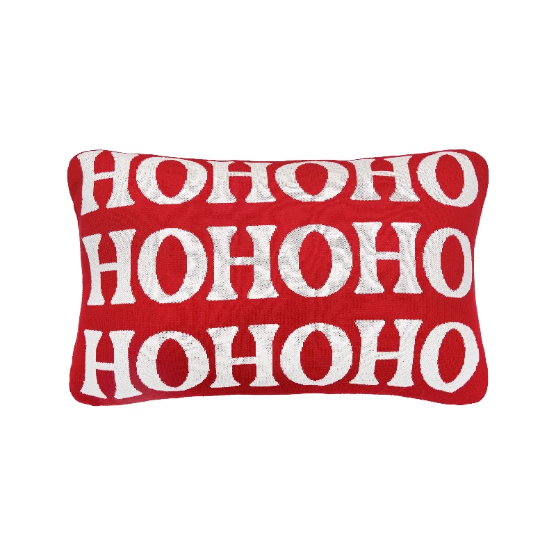 Ho Ho Ho Reversible Pillow