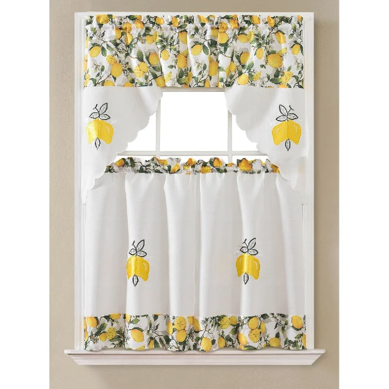 Urban Lemon Kitchen Curtain