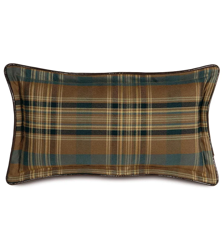 Marston Plaid Lumbar Pillow Cover 11x21