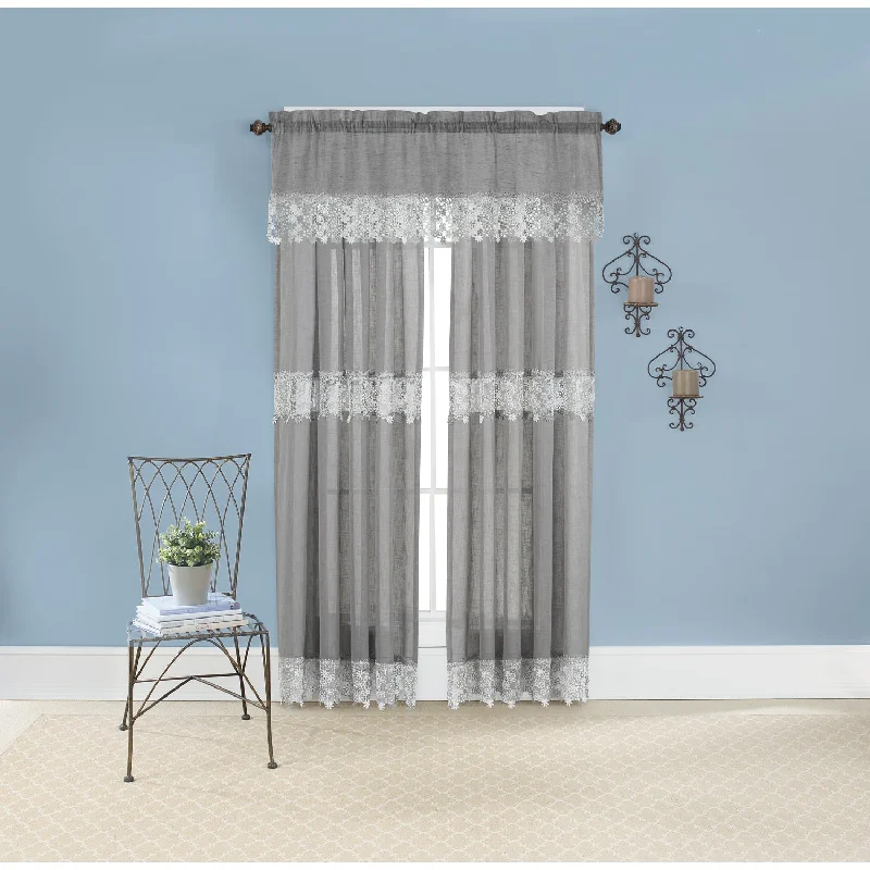 Gray Lillian Curtains