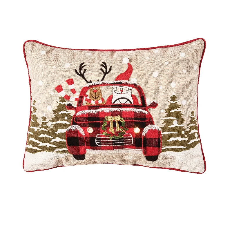 Road Trip Friends LED Decorative Pillow