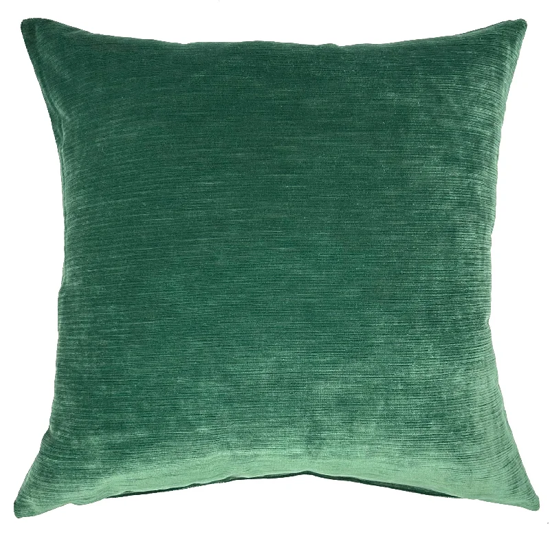 Emerald Green Traditional Throw Pillow Cover 22x22