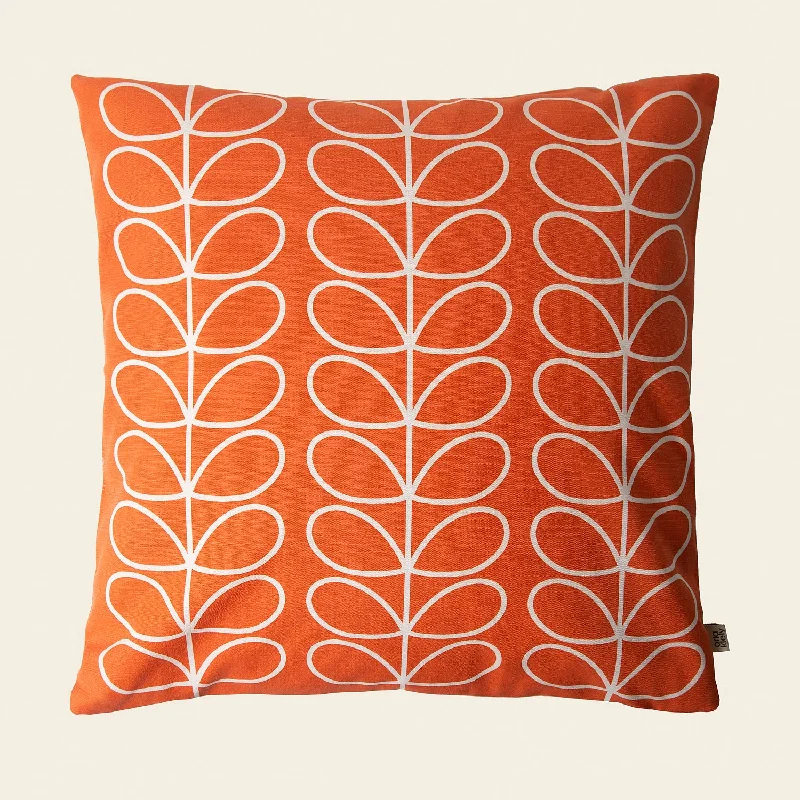 Small Linear Stem Cushion Persimmon