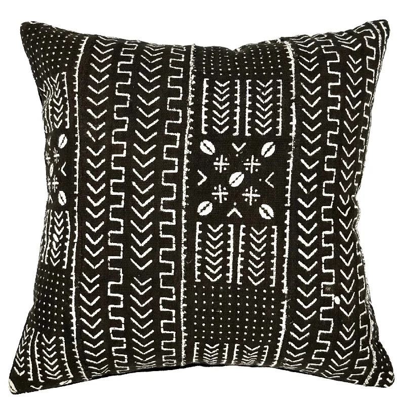 Vintage Tribal Mud Cloth Pillow Cover 20x20