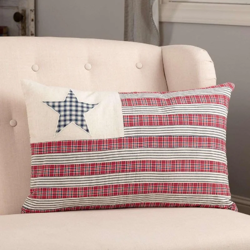 Hatteras Flag Pillow 14x22 VHC Brands