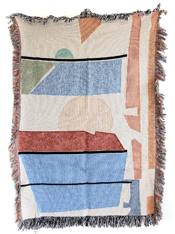 Summer Woven Throw Blankets