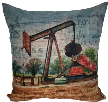 Oil Rig Pillow *Limited Edition*